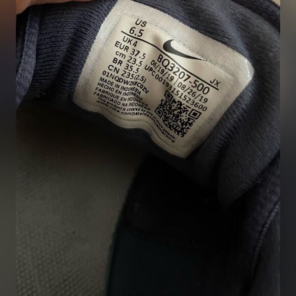 Nike Revolution 5 Running Sneakers Blue Size 6.5 - Picture 7 of 7